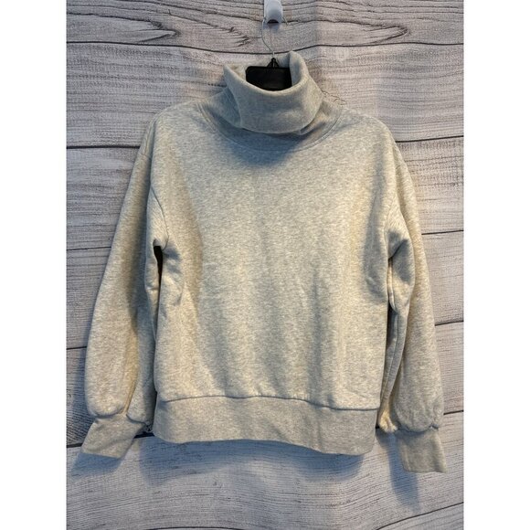 GAP Gray Turtleneck Sweatshirt Size XS - Picture 1 of 3